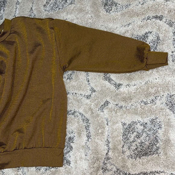 Zara Gold and Black Stripe Pop Over with long Sleeve - Picture 12 of 12